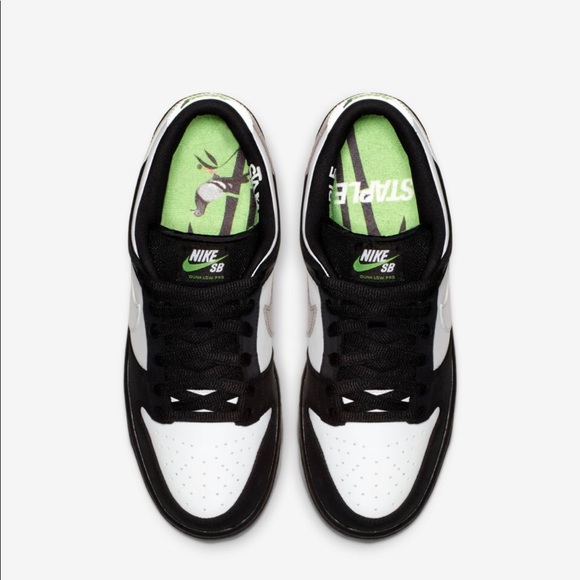Nike SB Dunk Low Staple Panda Pigeon - Picture 2 of 8